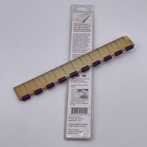 The Master Ruler 5 Layers 1 1/2 1/4 1/8 1/16 inch Math Fractions Home School